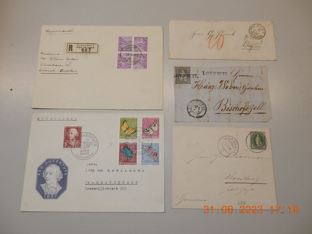 1 Lot Briefe Schweiz 19 10 Kaufen Auf Ricardo