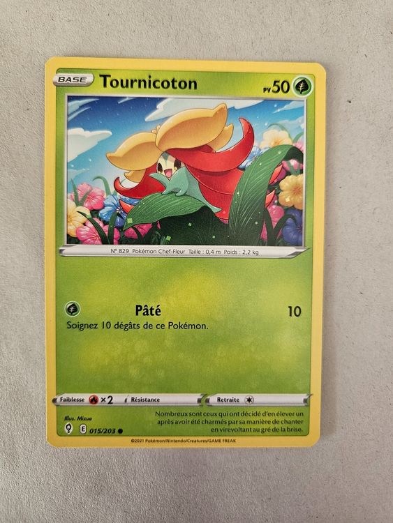 Carte Pok Mon Tournicoton Eb Volution C Leste Kaufen Auf