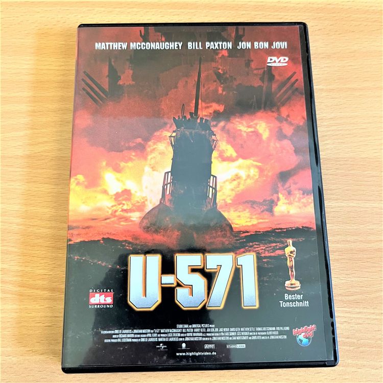 DVD U 571 Matthew McConaughey Bill Paxton Kaufen Auf Ricardo