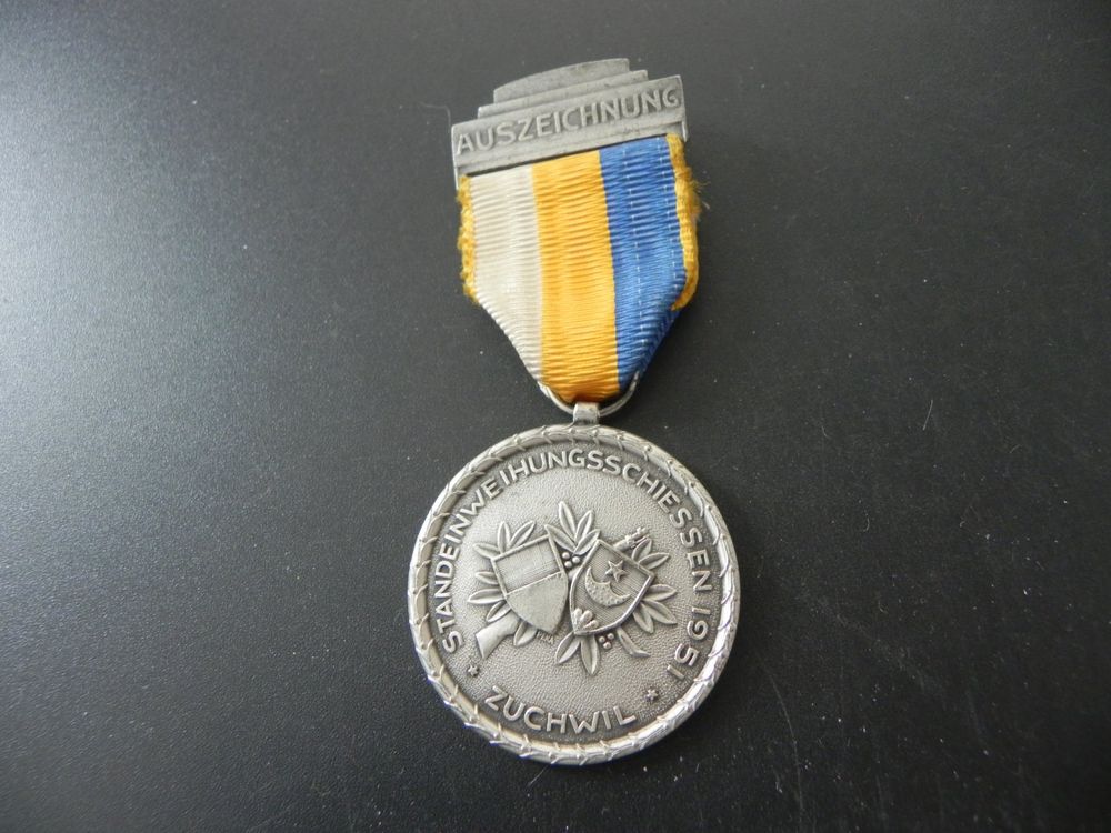 Schützenmedaille Auszeichnung Zuchwil Solothurn 1951 Kaufen auf Ricardo