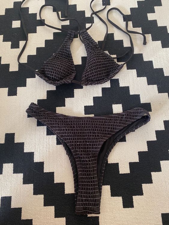 Bikini Schwarz Weiss Gr Sse L Kaufen Auf Ricardo