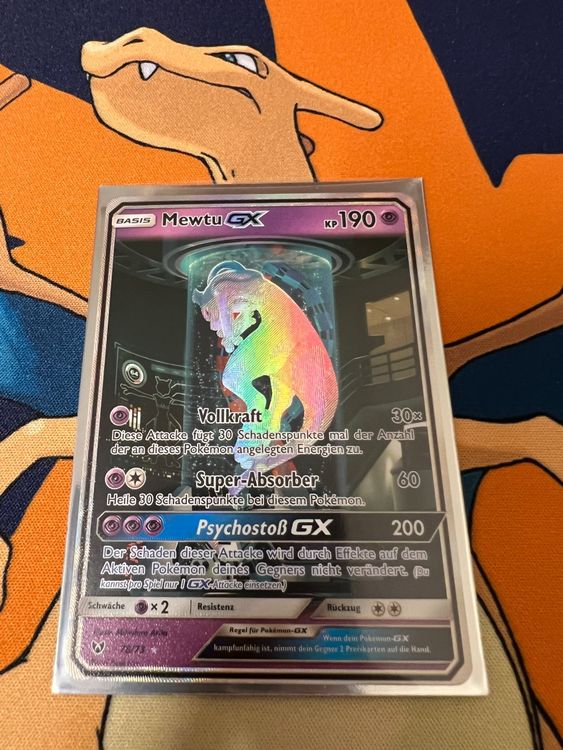 Pokemon Mewtu GX SLG 78 Schimmernde Legenden Kaufen Auf Ricardo