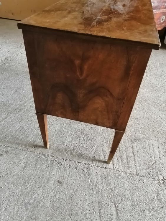 Commode Biedermeier Ancien En Noyer X Hat Cm Kaufen Auf Ricardo