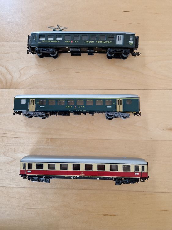 Märklin 2 Personenwagen 1 Speisewagen Kaufen auf Ricardo