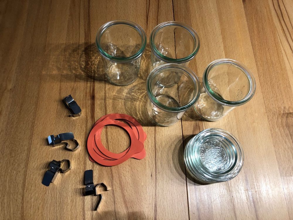 Weck Mini Sturzglas Ml Set Mit St Ck Kaufen Auf Ricardo