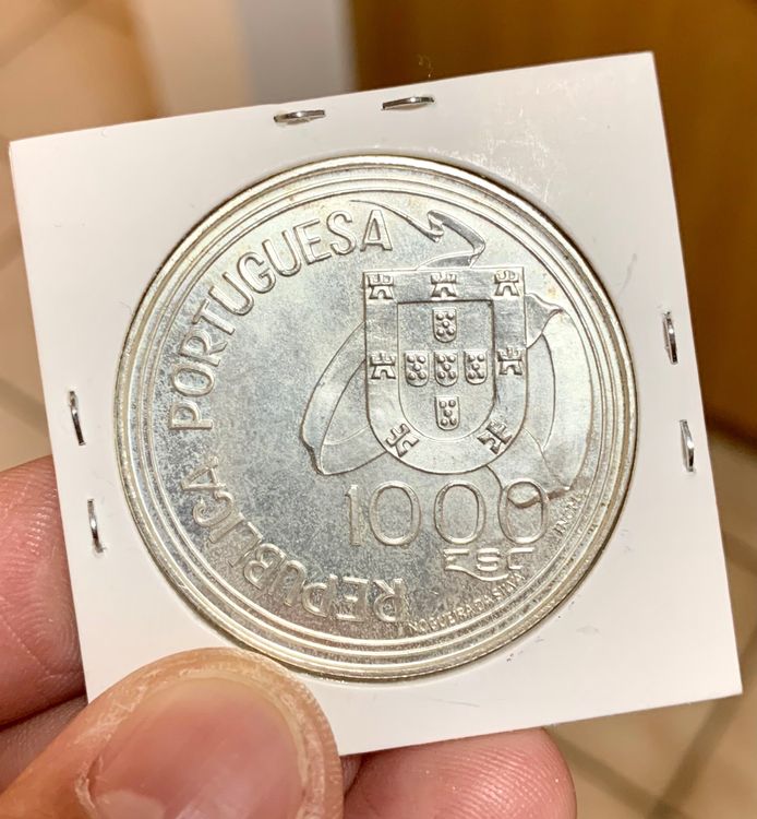 1000 Escudos Portugal 1994 Silber Kaufen Auf Ricardo