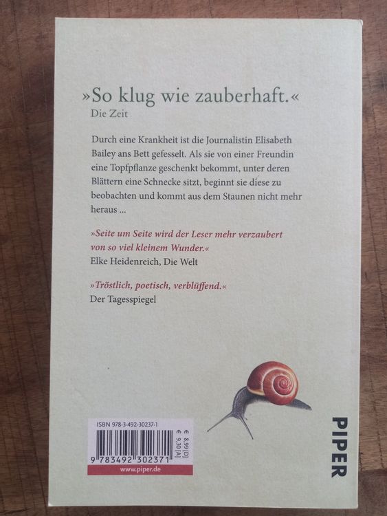 Roman Das Ger Usch Einer Schnecke Beim Essen Kaufen Auf Ricardo