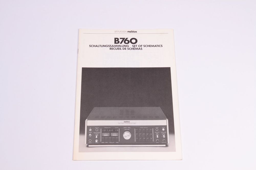 Revox B760 Schaltungssammlung Kaufen Auf Ricardo