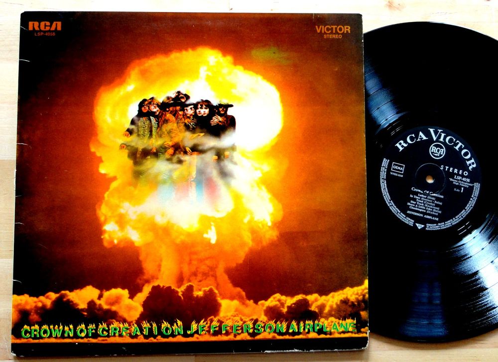 Lp Jefferson Airplane Crown Of Creation Psych Rock Kaufen Auf