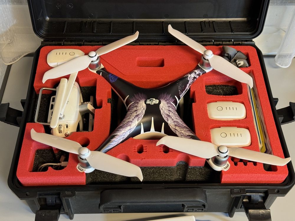 Drohne Fotodrohne Dji Phantom Pro Top Koffer Div Zubeh Kaufen Auf