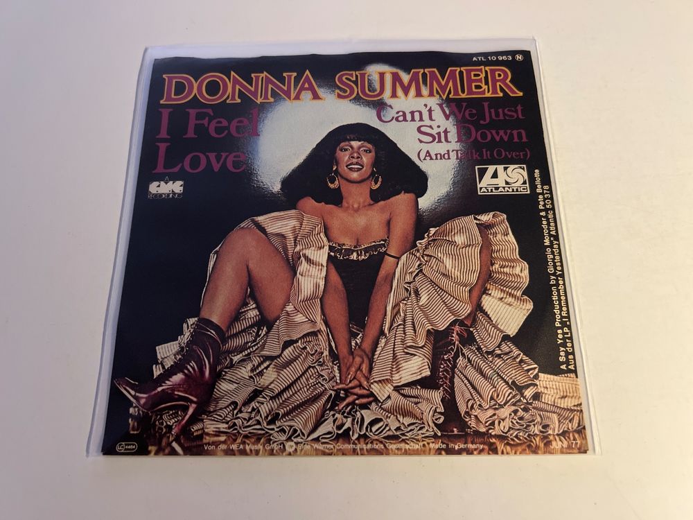 Donna Summer Single I Feel Love Cant We Just Sit Down Kaufen Auf