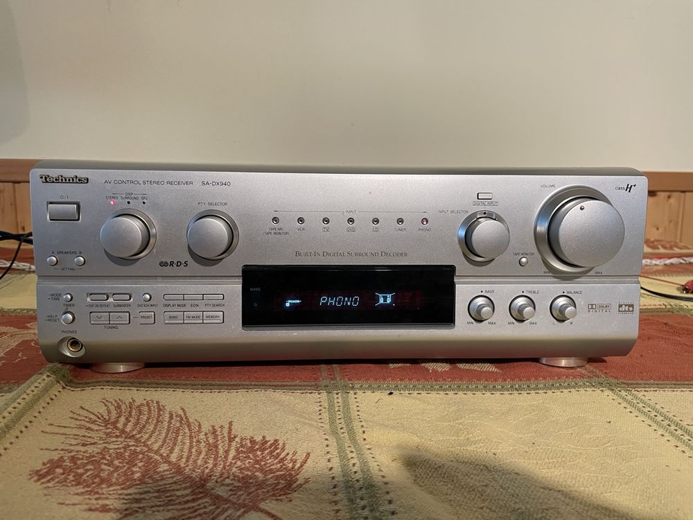 Technics SA DX940 Dolby Digital DTS AV Receiver Amplifier Acheter