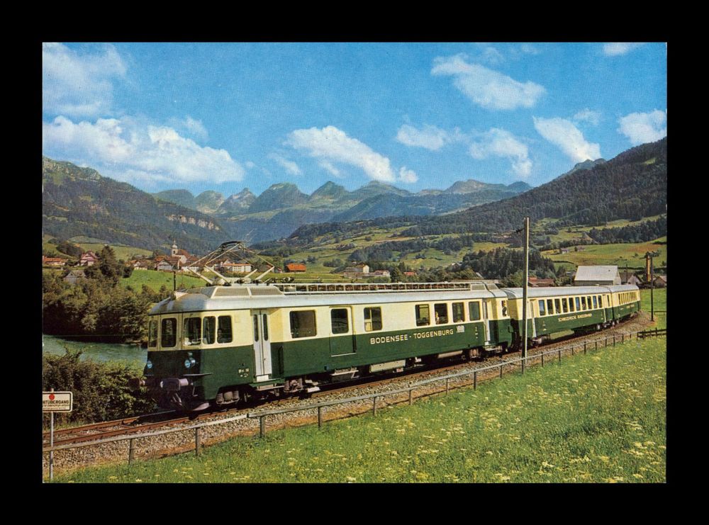 Bodensee Toggenburg Bahn Pendelzug Nesslau Neu St Johann Kaufen