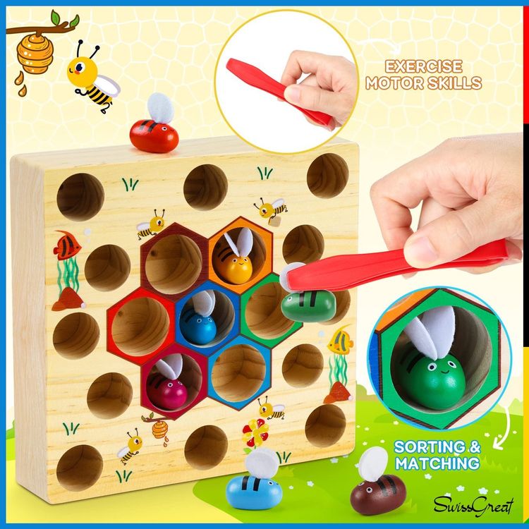 Magnetisches Angelspiel 2 In 1 Montessori Holzspiele Kaufen Auf Ricardo