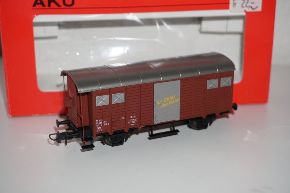 AKU 1081F SBB gedeckter Güterwagen H0 DC Kaufen auf Ricardo