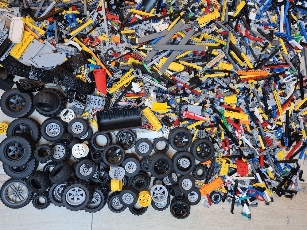 Lego Technic Kiloware Aus Diversen Sets Kg Kaufen Auf Ricardo