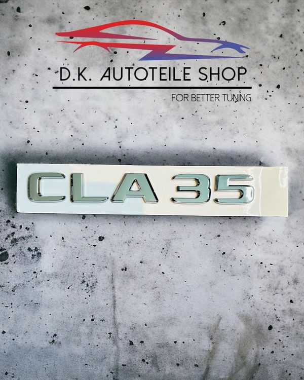 Mercedes Amg Cla Emblem Schriftzug Logo Aus Abs Neu Chrom Kaufen