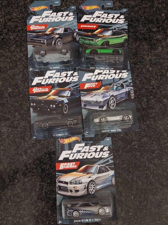 Set Hot Wheels Fast Furious Extrem Selten Acheter Sur Ricardo