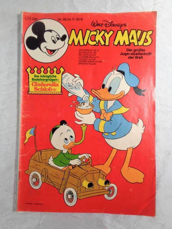 Micky Maus Heft Nr 46 1978 Ab Fr 3 Kaufen Auf Ricardo