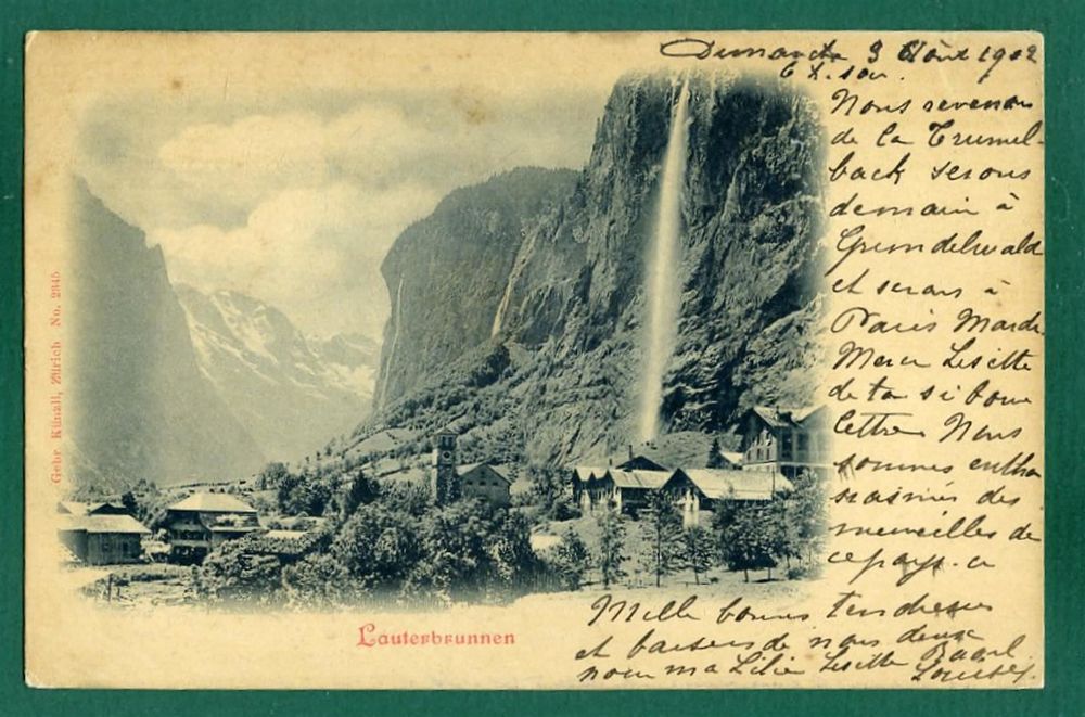 Lauterbrunnen Mit Staubbach Kaufen Auf Ricardo