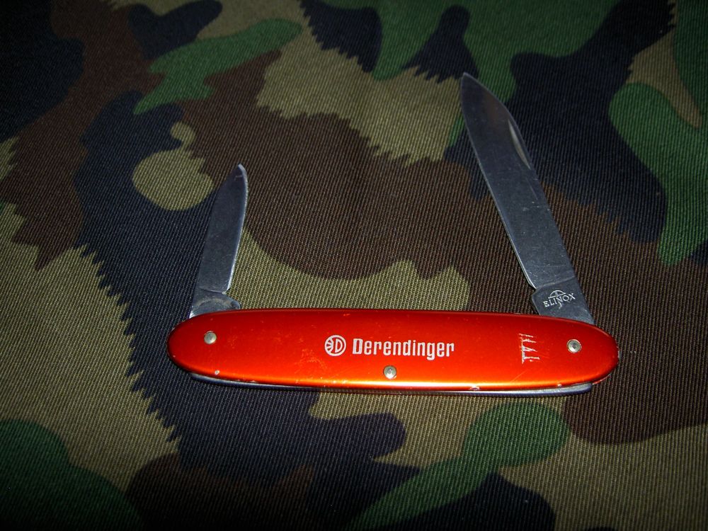 2 Klingen Sackmesser Victorinox Rot Alu Derendinger Kaufen Auf Ricardo