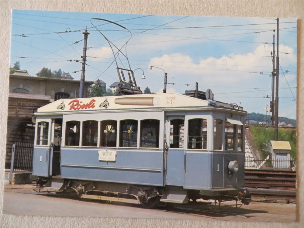 Verkehrsbetriebe Luzern Tram Kaufen Auf Ricardo