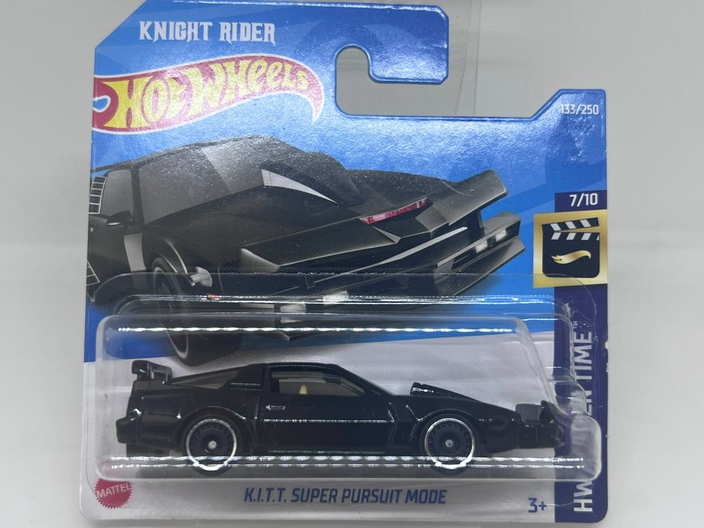 Hot Wheels K I T T Super Pursuit Mode 2022 Neu Und Originalverpackt