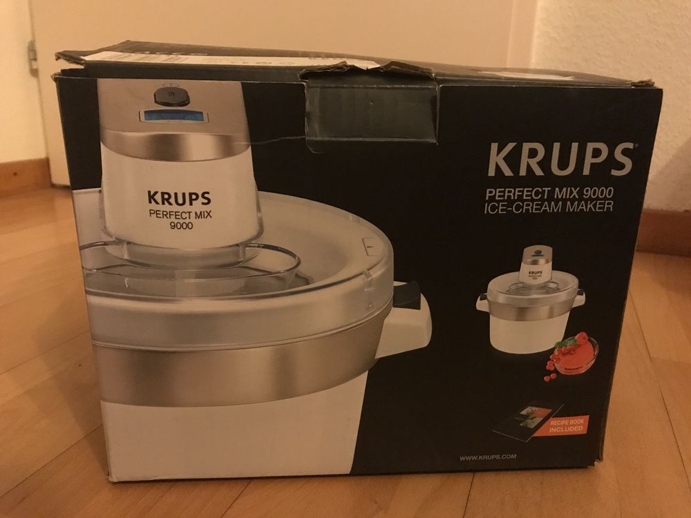 Glacémaschine Eismaschine Krups Perfect Mix 9000 Kaufen auf Ricardo