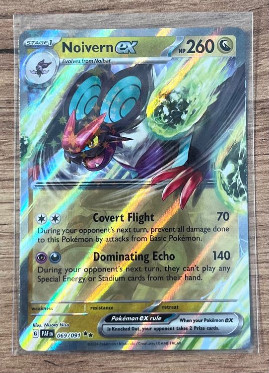 Noivern Ex Pokemon Paldean Fates PAF 69 091 Kaufen Auf Ricardo