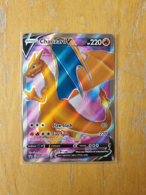 Charizard V Full Art Promo Kaufen Auf Ricardo