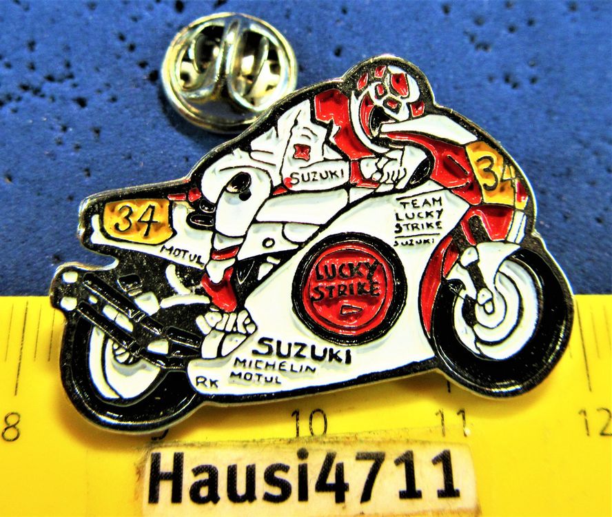 Pin Suzuki Lucky Strike Racing Team Motorrad Kaufen Auf Ricardo