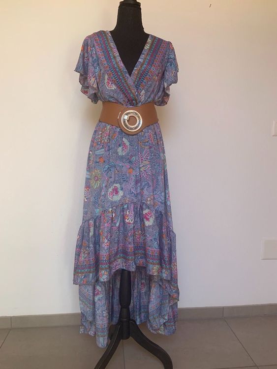 Boho Maxikleid Aus Seide Kaufen Auf Ricardo