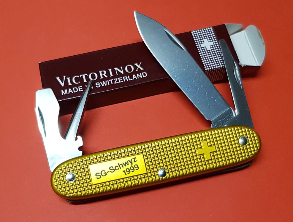 Sackmesser Alox Old Cross Victorinox Couteau Techniker Rar Kaufen Auf