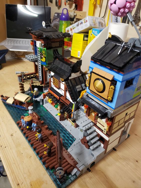 Lego Movie Ninjago City Hafen Komplett Ovp Anleitung Kaufen Auf