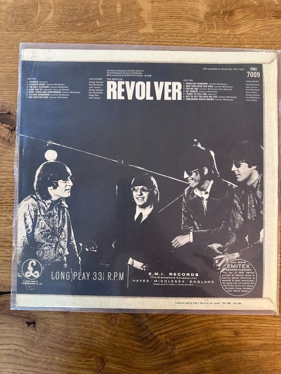 Beatles Revolver Uk Mono B Y Tube Cut Kaufen Auf Ricardo