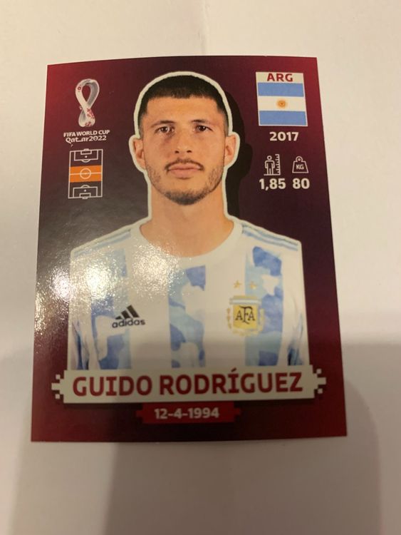 Panini Wm Guido Rodriguez Arg Kaufen Auf Ricardo