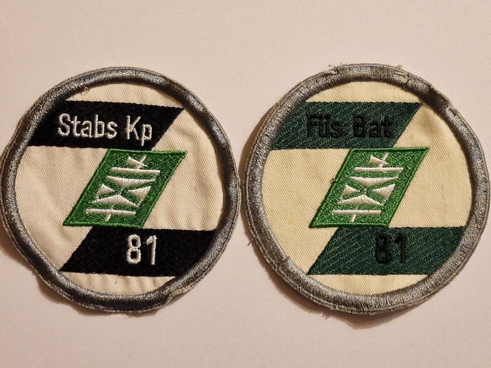 Infanterie Abzeichen Badges Fus Bat 81 SG Kaufen Auf Ricardo