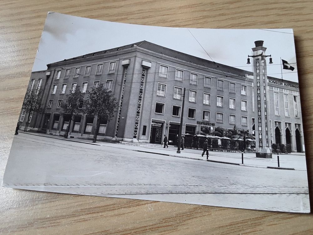 Postkarte Schweizer Mustermesse Basel Muba Vintage Kaufen Auf