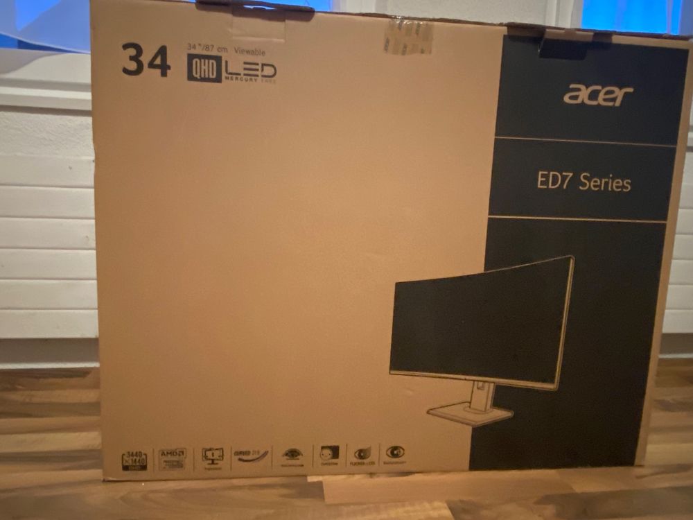 Bildschirm Acer Ed Series Cm Kaufen Auf Ricardo