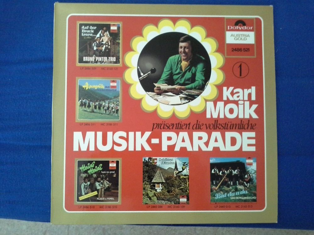 KARL MOIK PRÄSENTIERT VOLKSTÜMLICHE MUSIK PARADE Kaufen auf Ricardo