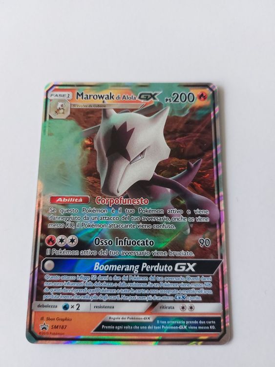 Alolan Marowak Gx Promo Sm Ab Kaufen Auf Ricardo