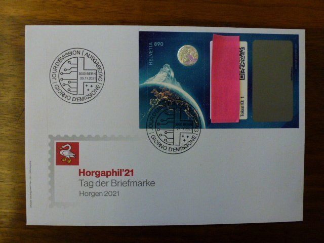 Crypto Swiss Stamp Token Id Fdc Brief Kaufen Auf Ricardo