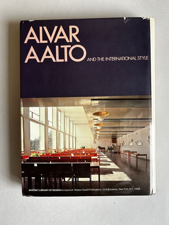 Alvar Aalto And The International Style Architektur Kaufen Auf Ricardo