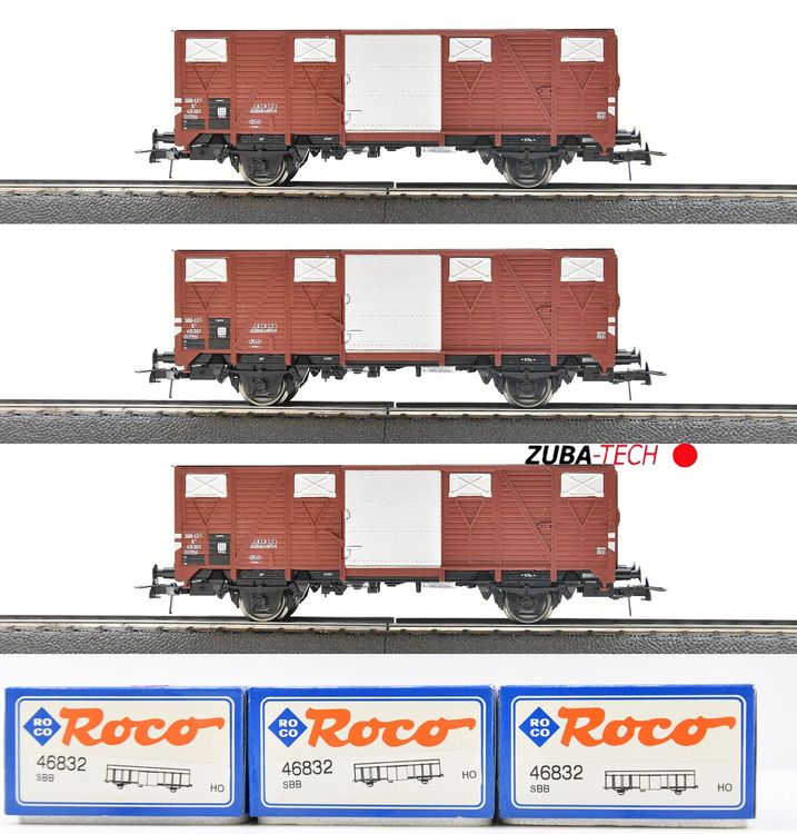 Roco X Gedeckte G Terwagen Sbb H Gs Mit Ovp Kaufen Auf Ricardo