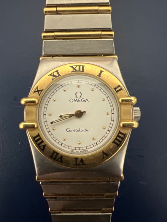 Omega Constellation Gold Stahl Mm Quarz Kaufen Auf Ricardo