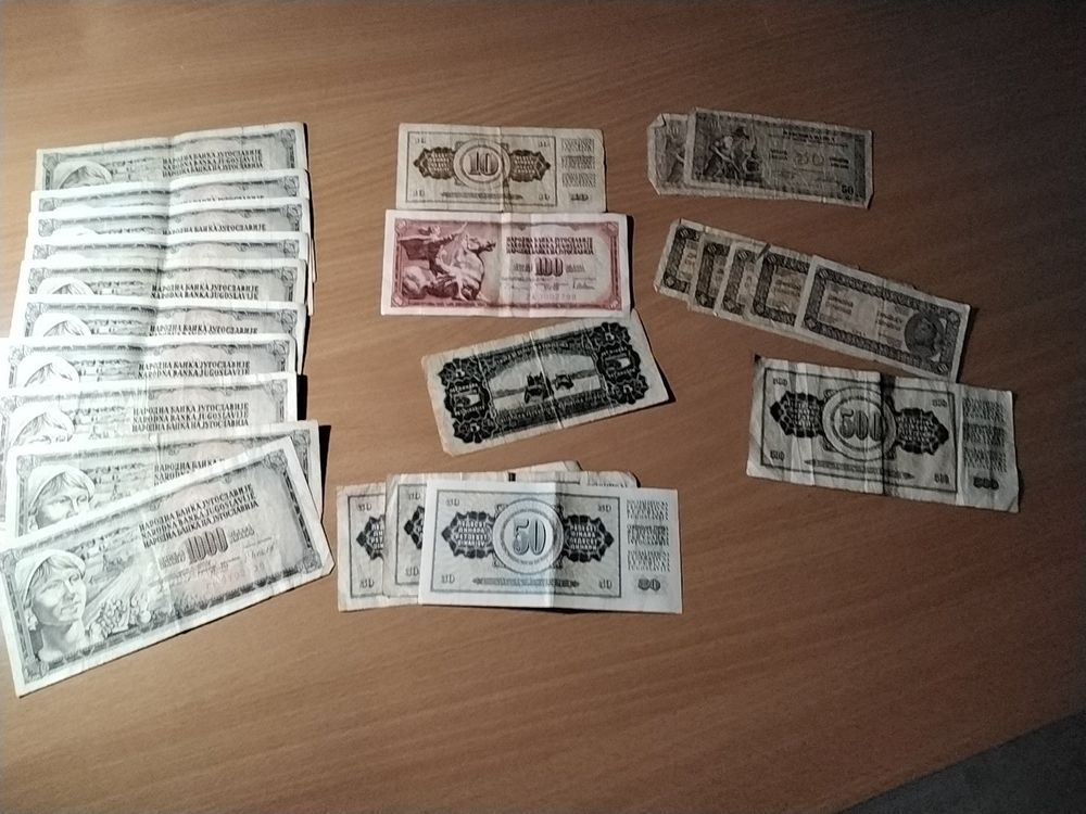 Lot De Billets Yougoslavie Banknoten Yugoslavia Kaufen Auf Ricardo