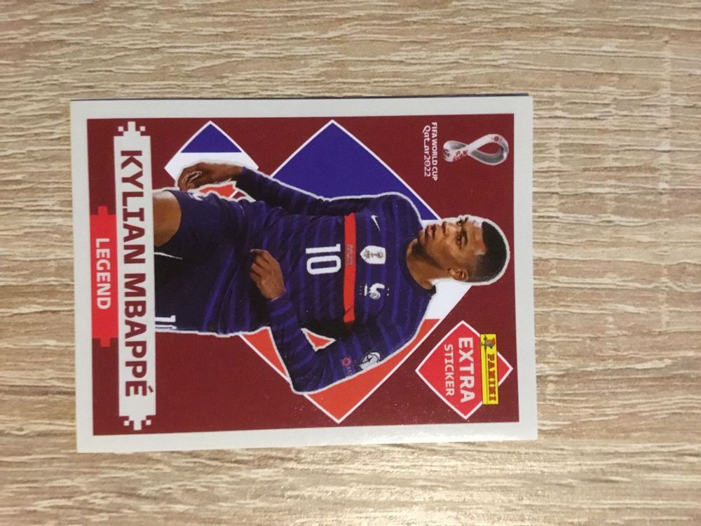 Panini euro 2022 Kylian Mbappé legend rare Kaufen auf Ricardo