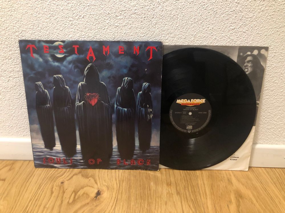 TESTAMENT SOULS OF BLACK LP ORIG EU 1990 MEGAFORCE Kaufen Auf Ricardo