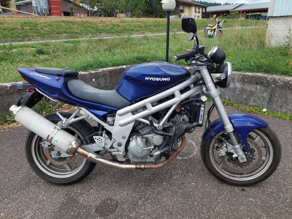 Hyosung Comet Hnlich Wie Suzuki Sv Naked Bike Kaufen Auf Ricardo