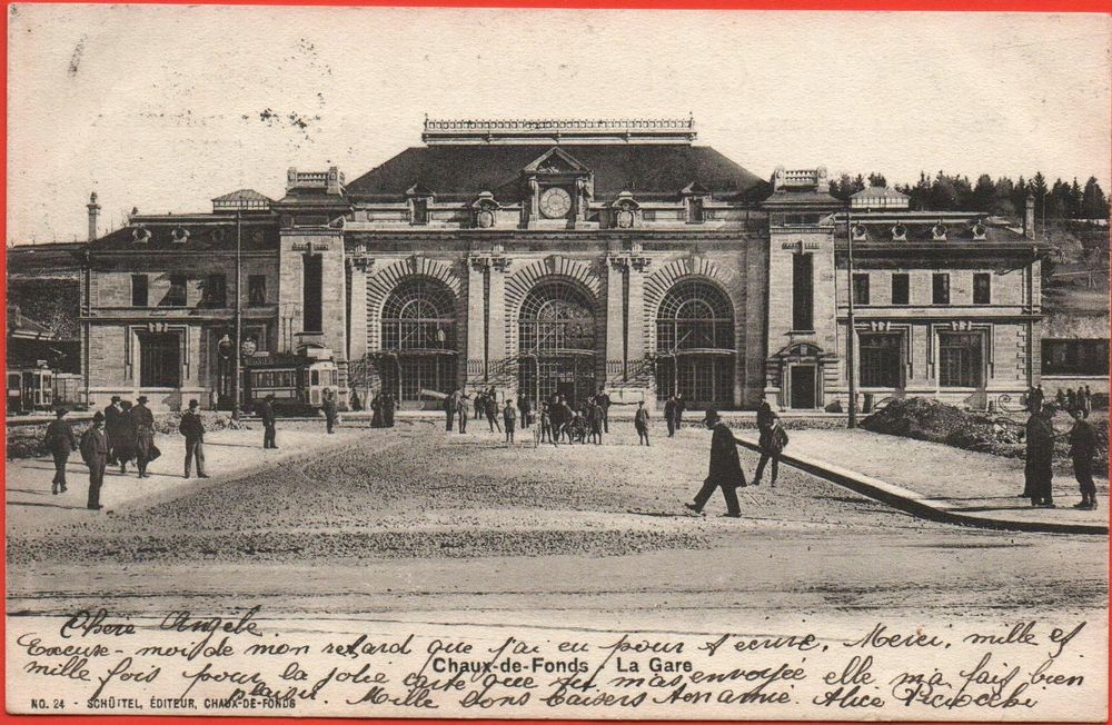 LA CHAUX DE FONDS La Gare Tramway Kaufen Auf Ricardo